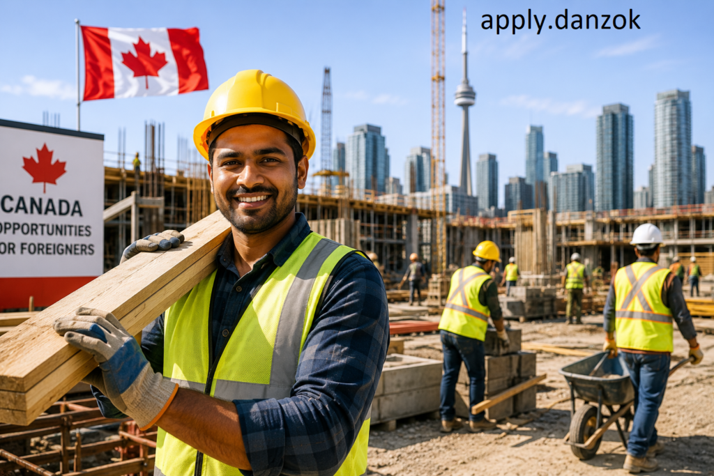 Laborer Jobs in Canada for Foreigners